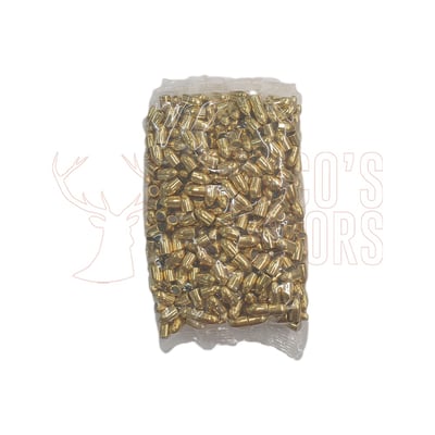 Fiocchi 9mm-38S Projectiles 123gr FMJ 500 Count