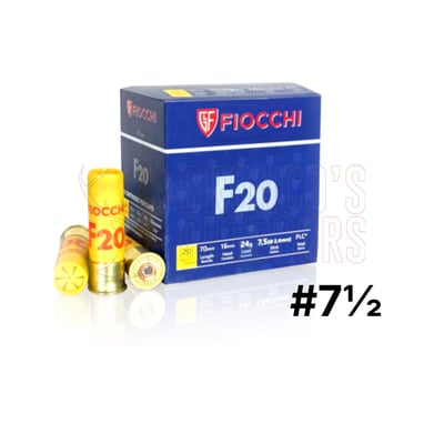 Fiocchi F20 Trap 20ga 24gr 7 1/2 Shot