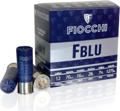 Fiocchi FBLU 12ga 28gm Shot #7.5