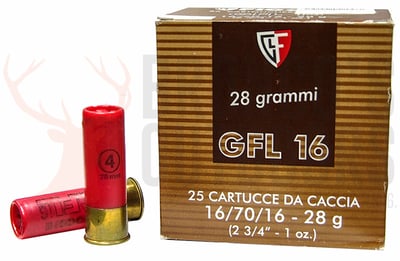 Fiocchi GFL 16ga 70mm 28gm