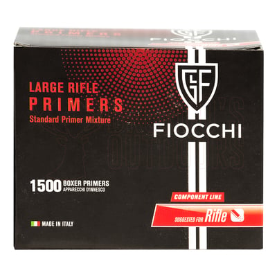 Fiocchi Large Rifle Primers 750 Count