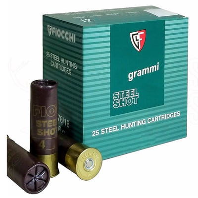 Fiocchi Steel Shot 12ga 3" 32gm