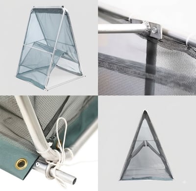 Fishfighter Whitebait A-Frame Collapsible Net