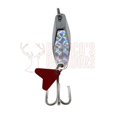Fishtech Hex Wobbler Lure Silver 24gm