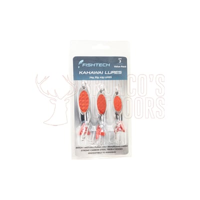 Fishtech Kahawai Lures 24gm + 32gm + 42gm