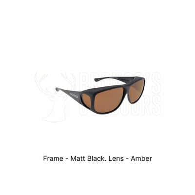 Fitovers Aviator Sunglasses Matte Black