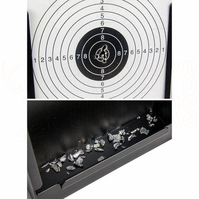 Fun Target Air Rifle Steel Target Holder & Pellet Trap