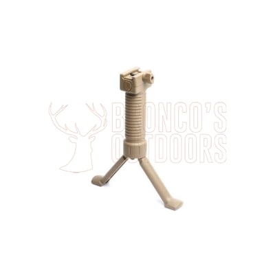 G&G SCAR Style Picatinny Foregrip Bipod Gripod Tan