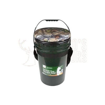 Game on Swivel Top Storage Bucket Seat 25L