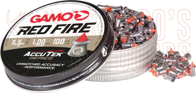 Gamo Accutek Red Fire .22 15.59gr Polymer Tip 100 Rounds