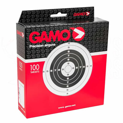Gamo Air Rifle Targets Assorted 100 Count