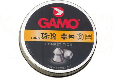 Gamo TS-10 .177 10.49gr Domed 200 Rounds