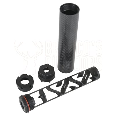 GHOST Silencers Rimfire Carbon Silencer 1/2x20 or 1/2x28