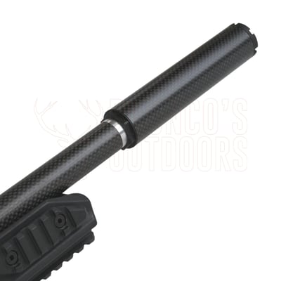 GHOST Silencers Rimfire Carbon Silencer 1/2x20 or 1/2x28