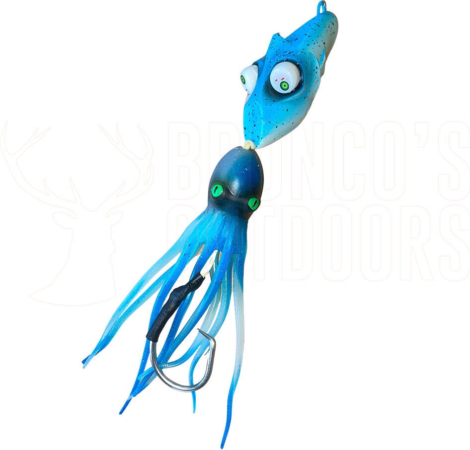 Glowbite Crazy Eyes Deep Drop Lure 700gm Blue