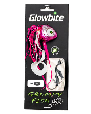 Glowbite Grumpy Squid Fishing Lure 80gm or 100gm