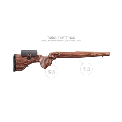 GRS Hunter Light Stock Browning X-Bolt Long Action Green Mountain Camo