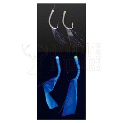 Hayabusa EX135 UV Twist Skin Short Spec Flasher & Sabiki Rig
