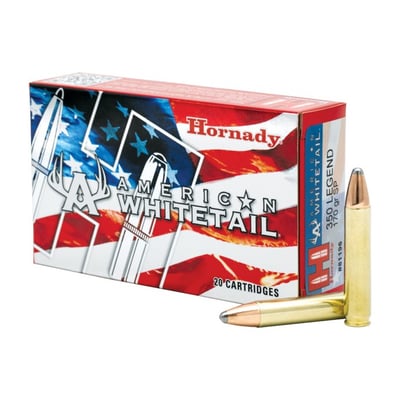 Hornady American Whitetail .350 Legend 170gr InterLock SP 20 Rounds