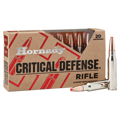 Hornady Critical Defence .308 Win 155gr FTX 20 Rounds