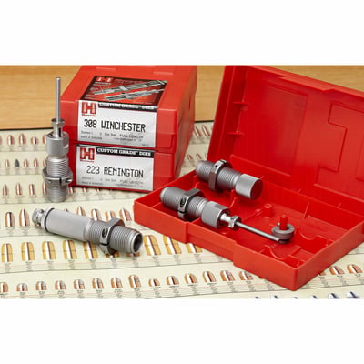 Hornady Custom Grade Dies Series II - 3 Die Set Handguns