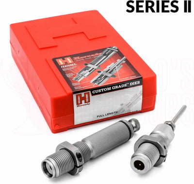 Hornady Custom Grade Series V 2-Die Set Rifle