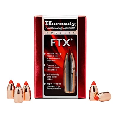 Hornady FTX Projectiles .357" 140gr 100 Count