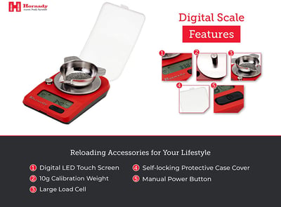 Hornady G3 1500gr Digital Reloading Scale