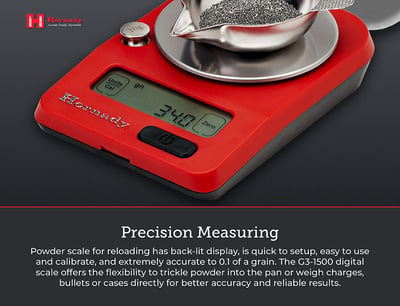 Hornady G3 1500gr Digital Reloading Scale