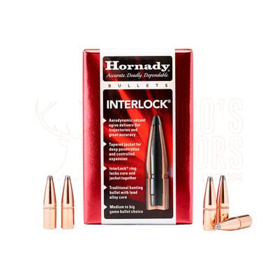 Hornady InterLock Projectiles .270 Cal .277" 150gr SP 100 Count