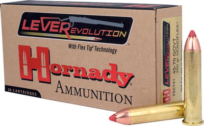 Hornady LEVERevolution .45-70 Govt 250gr MonoFlex