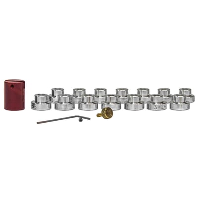 Hornady Lock-N-Load Bullet Comparator Complete Set with 14 Inserts