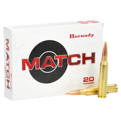 Hornady Match .338 Lapua 250gr BTHP