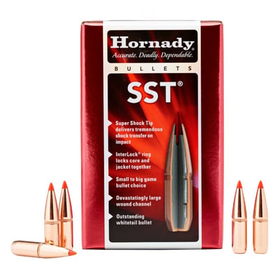 Hornady SST Projectiles .270 Cal .277" 130gr 100 Count