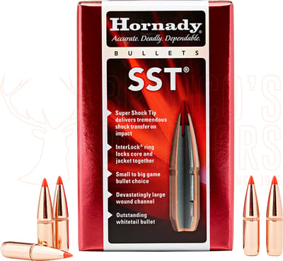 Hornady SST Projectiles .30 Cal 165gr 100 Count