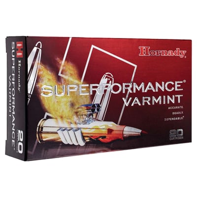 Hornady Superformance .204 Ruger 40gr V-MAX 20 Rounds