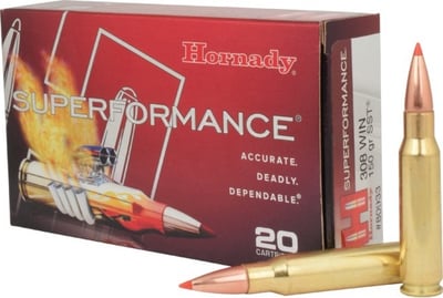 Hornady Superformance .308 Win 150gr SST