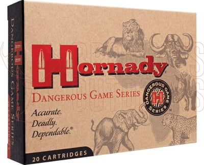 Hornady Superformance Dangerous Game .375 H&H 270gr SP-RP InterLock 20 Rounds