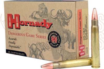 Hornady Superformance Dangerous Game .375 H&H 270gr SP-RP InterLock 20 Rounds