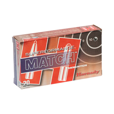 Hornady Superformance ELD Match .308 Win 168gr 20 Rounds