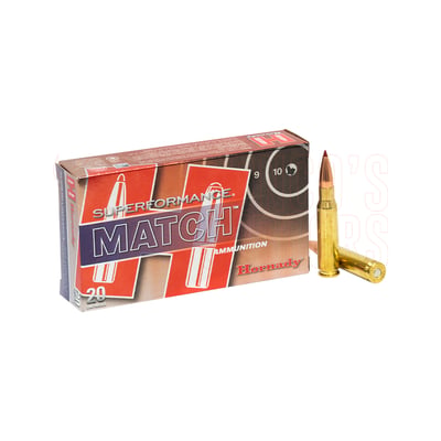 Hornady Superformance ELD Match .308 Win 168gr 20 Rounds