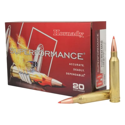 Hornady Superformance SST 7mm Rem Mag 139gr