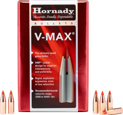 Hornady V-Max 7mm .284" 120gr Projectiles 100 Count