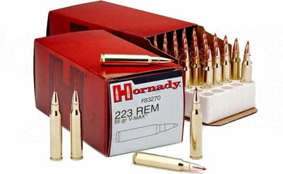Hornady Varmint Express .223 Rem 55gr V-Max 50 Rounds