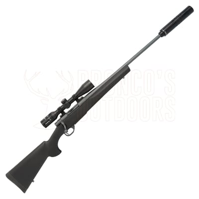 Howa 1500 Cerakote Grey .308 Win 20" + Nikko Stirling Panamax Scope 3-9x40 + Nielsen Sonic Suppressor 1/2x28