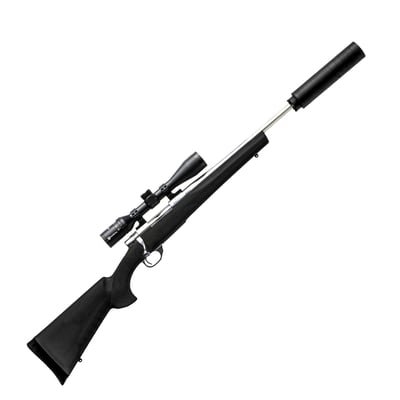 Howa 1500 S/S 20" Threaded Black .308 + Nikko Stirling Panamax 3-9x40mm Rifle Scope + Nielsen Sonic Suppressor + Buffalo River Carry PRO Gun Bag II with Silencer Pocket 52" Gun Bag