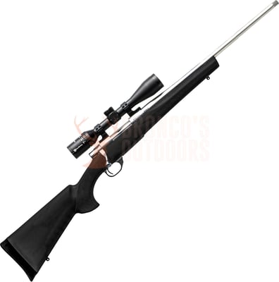 Howa 1500 S/S 20" Threaded Black 7mm-08 + Nikko Stirling Panamax Rifle Scope 3-9x40