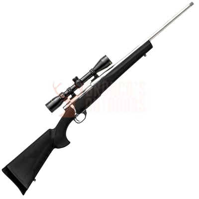 Howa 1500 Stainless Steel Black 7mm-08 20" Threaded + GamePro 3-9x40mm Scope