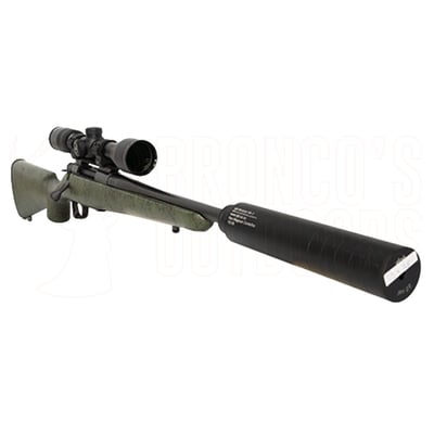 Howa M1500 Superlight Cerakoted Carbon Green 7mm-08 16" + Vortex Diamondback Rifle Scope 4-12x40mm + DPT Suppressor