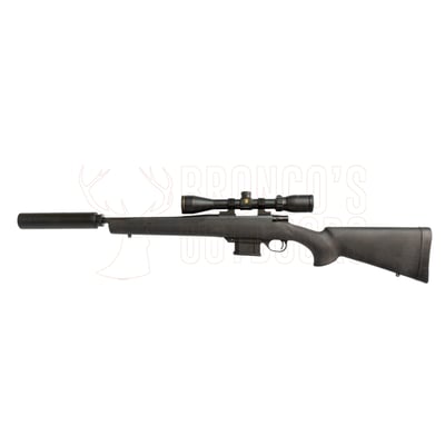 Howa Mini Action Blued .223 16.5" Threaded Black + GamePro 3-9x40mm Scope + DPT Suppressor